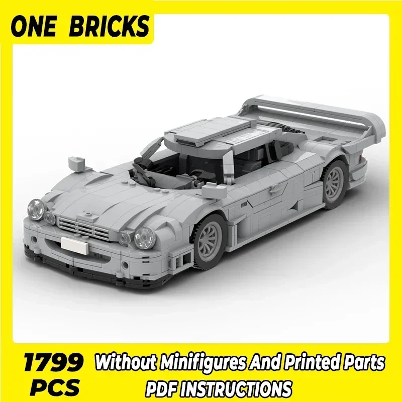 

Urban Supercar Model Moc Building Bricks Speed Champion CLK 1:15 Technology Modular Blocks Gift Christmas Toys DIY Sets Assembly