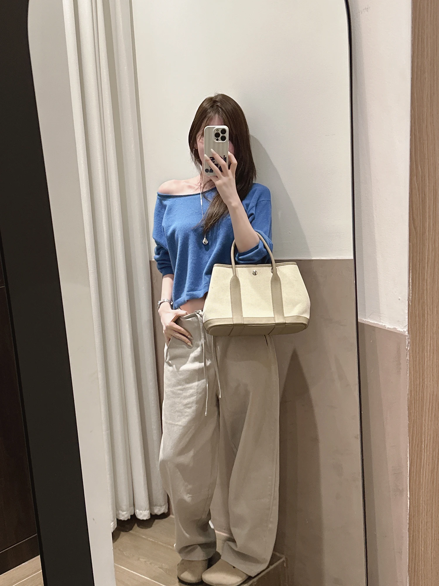 

Travel Season Camere Sweater Large Collar Loose Fit Warmth Ele Sle Women's Long Sve round Ne ort Coat