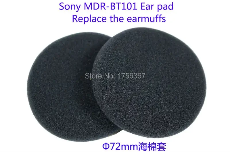 3pair Ear pads replacement cover for SONY DR-BT101 Headphones(earmuffes/ headset cushion) Bluetooth headset earmuffes