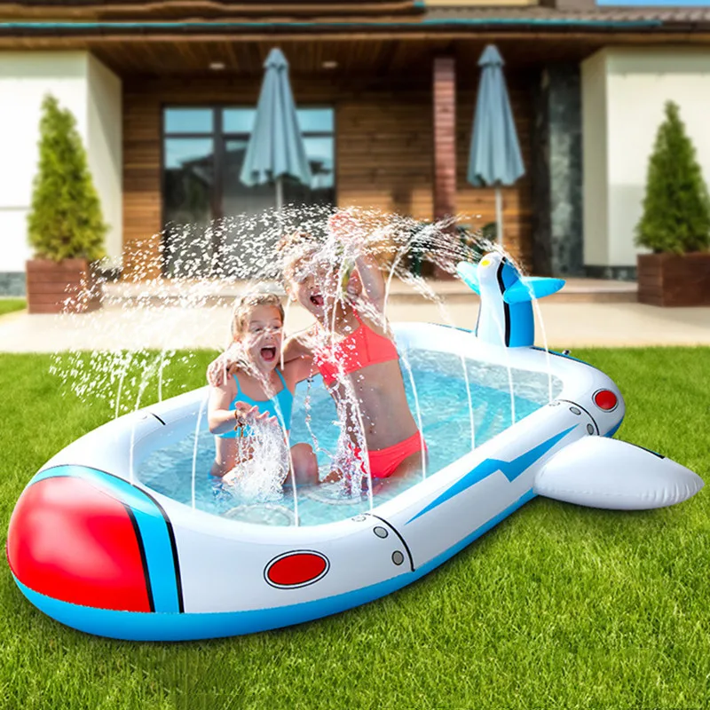 Outdoor Fountain Fountain Toys Sprinkler Splash Water Toys Family Interactive Dogs Inflatable Toys Swimming Pool Water Spray Pad