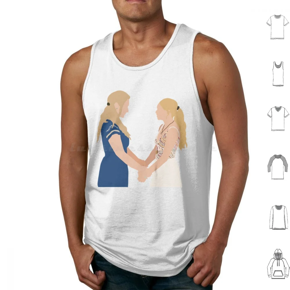 Donna And Sophie Mia Tank Tops Print Cotton Mia Dancing Queen 70s Meryl Streep Donna Mia 2 Donna And The Dynamos