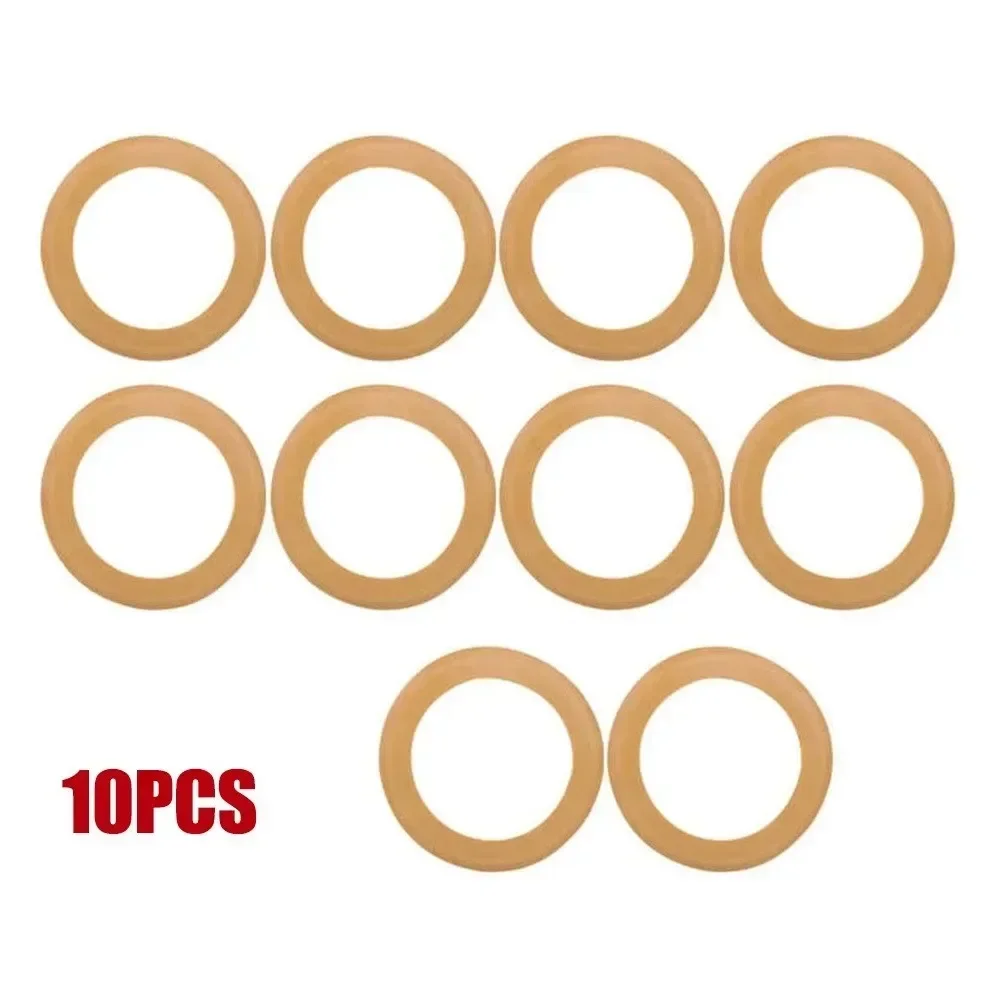 10pc Rubber Piston Ring Air Compressor Ring Spare Parts Air Pump Oil-Free Silent Insulated Pump Accessories For 550 600 750 950W