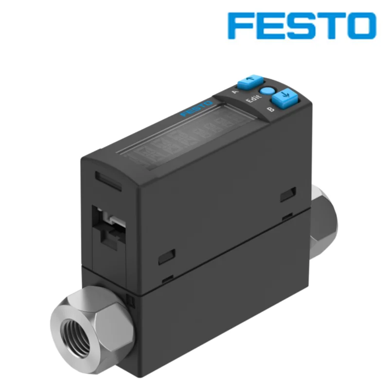FESTO Flow sensors 609555-SFAH-200U-G14FS-PNLK-PNVBA-L1 Gas flow sensor Suitable Suitable for compressed air monitoring