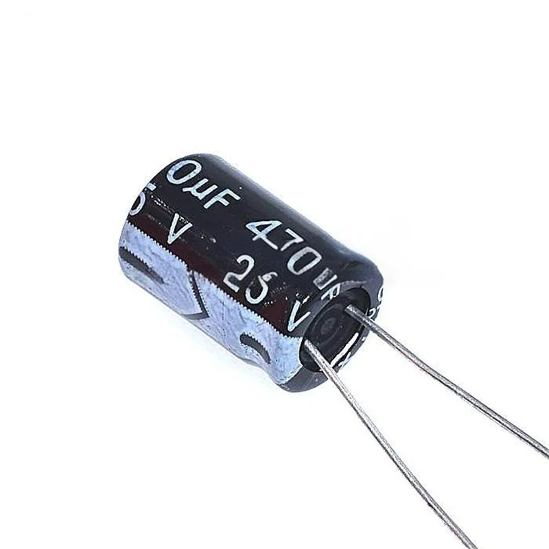 20PCS 25V 10uf 22uf 33 47uf Condensatori elettrolitici in alluminio Foro passante 10uf 22uf 33 47uf 100uf 220uf 330uf 470uf