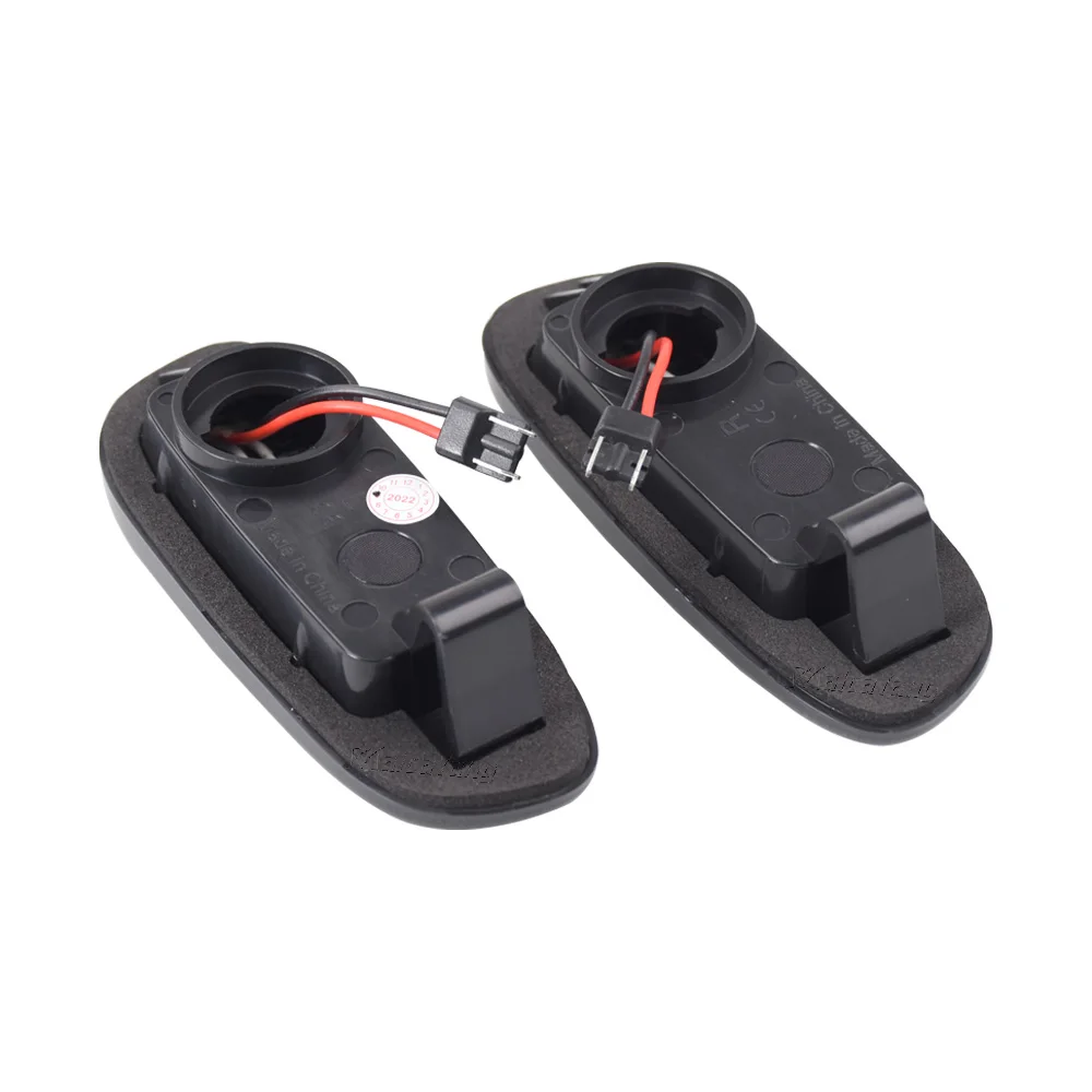 2 قطعة LED الجبهة الحاجز الجانب ماركر ضوء ديناميكية بدوره إشارة مؤشر الوامض مصباح لسوبارو امبريزا GC GM GF 1993-2001