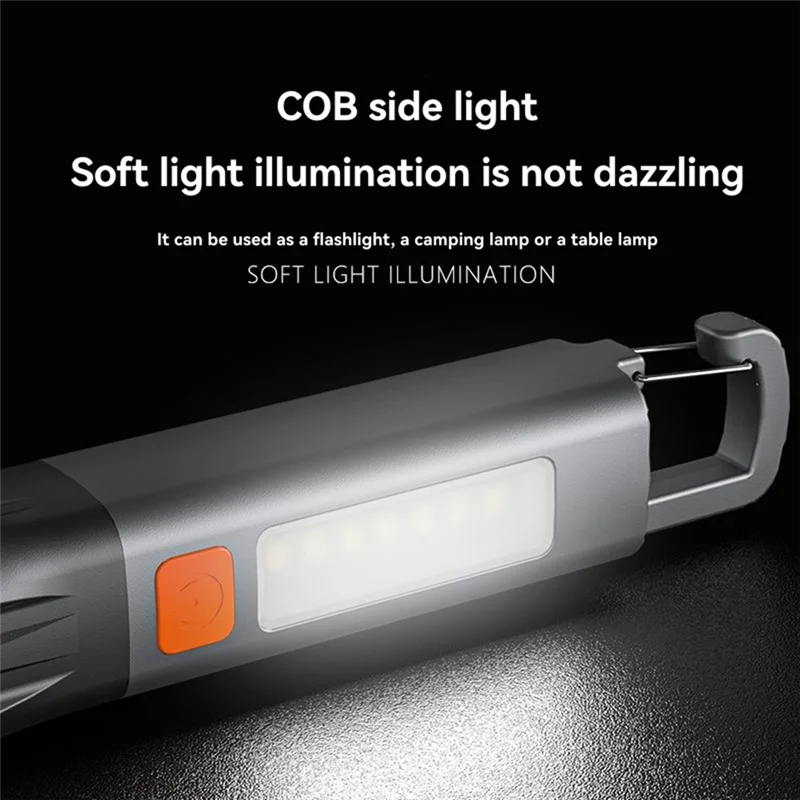 

B48B-Outdoor LED Super Bright Flashlight Ultra Bright LED Torch Ultra Bright LED Torch 3 Gears For Camping Hiking Fishing