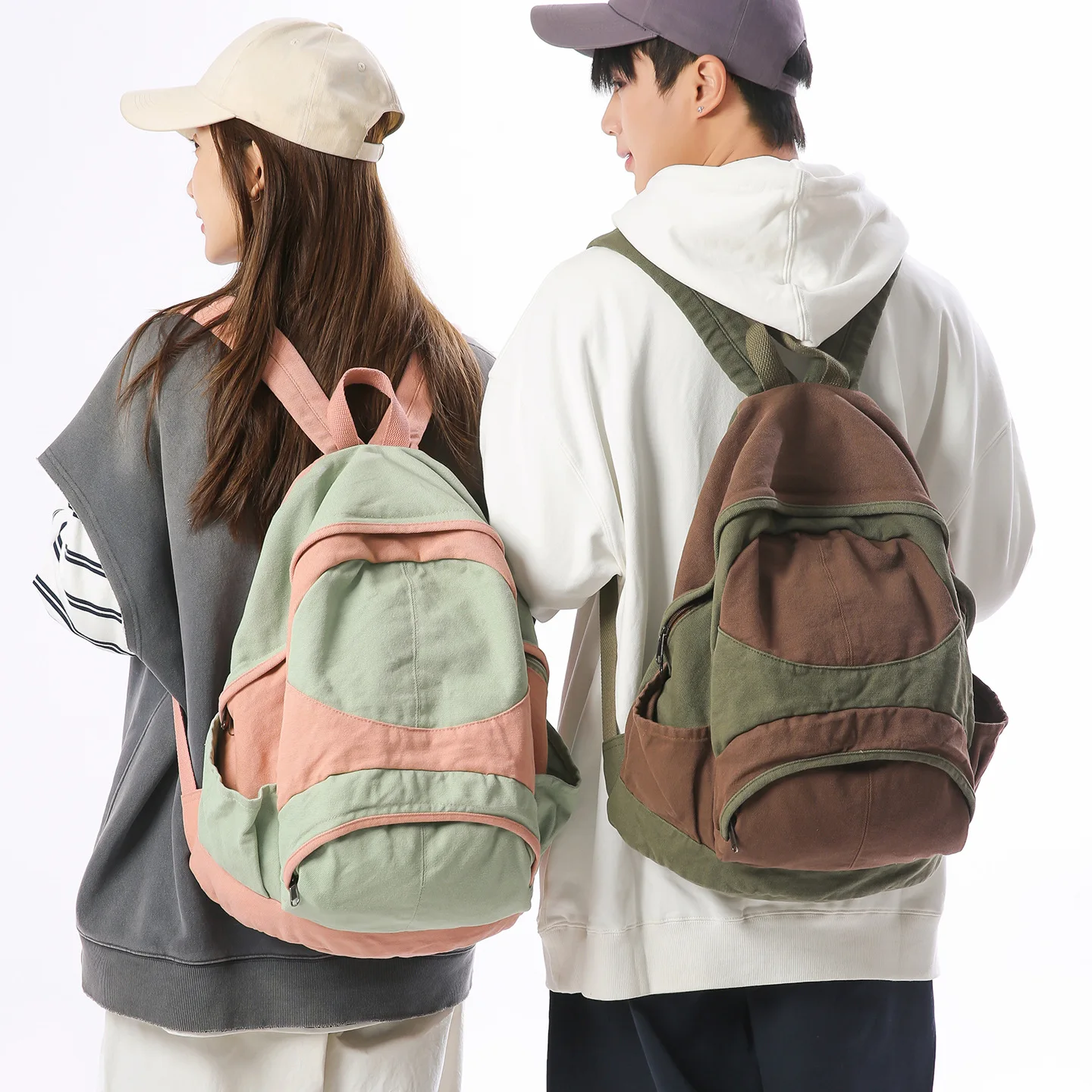 canvas-backpack-women-men-retro-student-schoolbag-large-capacity-travel-rucksack-casual-outdoor-hiking-daypack-with-side-pockets