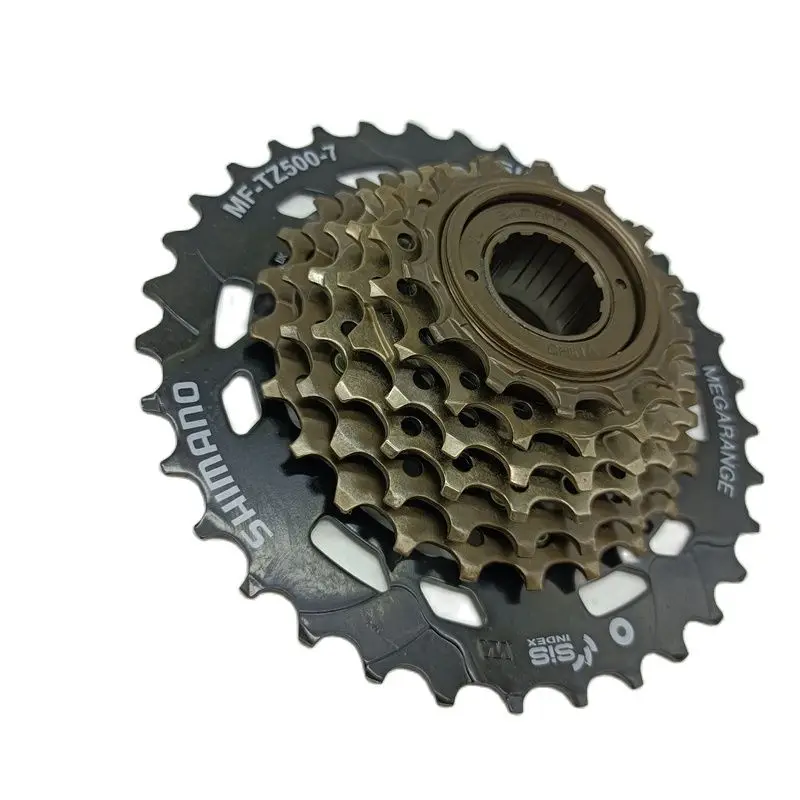 SHIMANO TOURNEY MF-TZ500 MF-TZ31 7v 7 Speed Cassette Mountain Bike Freewheel Metal Thread Sprocket 14-28/34T Original Parts