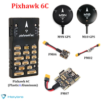 Holybro Pixhawk 6C Autopilot FMUv6C STM32H743 Flight Controller PM02 Or PM07 Power Module M9N Or M10 GPS