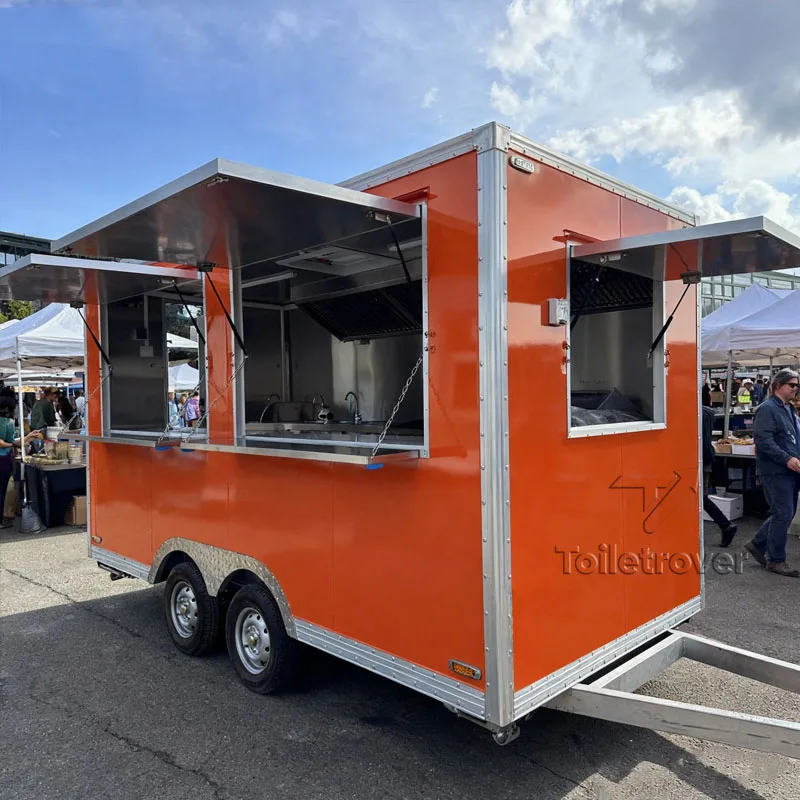 في الهواء الطلق المحمولة شاحنة طعام الشاورما كاميون رقائق رامين تاكو حلال المعكرونة الخبز تاكوياكي المعكرونة مقطورة امتياز الطعام المتنقلة #1