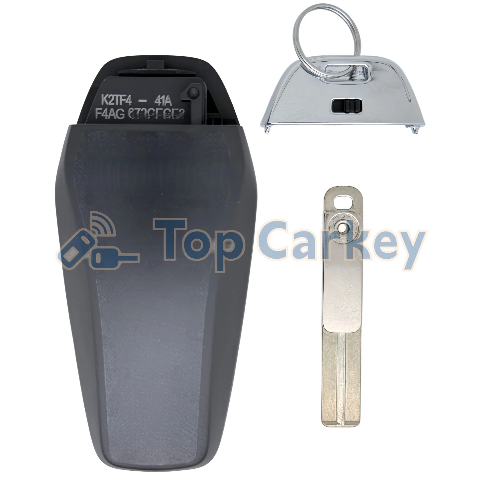 TopCarkey Original Smart Key ID46 433MHz for BYD Atto 2 3 Dolphin Seal U Seagull Qin Han Tang Song Plus Sealion 5 7 T5 M9