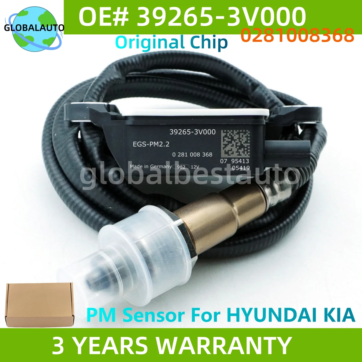 

39265-2A500 392652A500 0281006947 0281006948 Original NEW PM Particulate Matter Sensor For Hyundai Kia