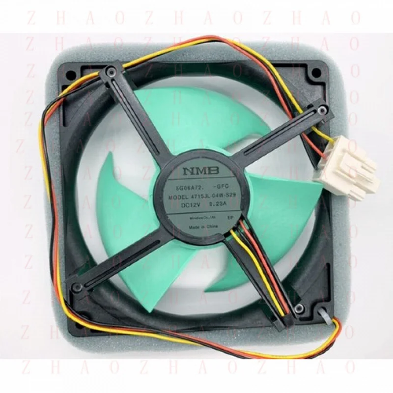 

Вентилятор охлаждения L+for NMB 4715JL-04W-S29 DC 12V 0.23A для холодильников Panasonic