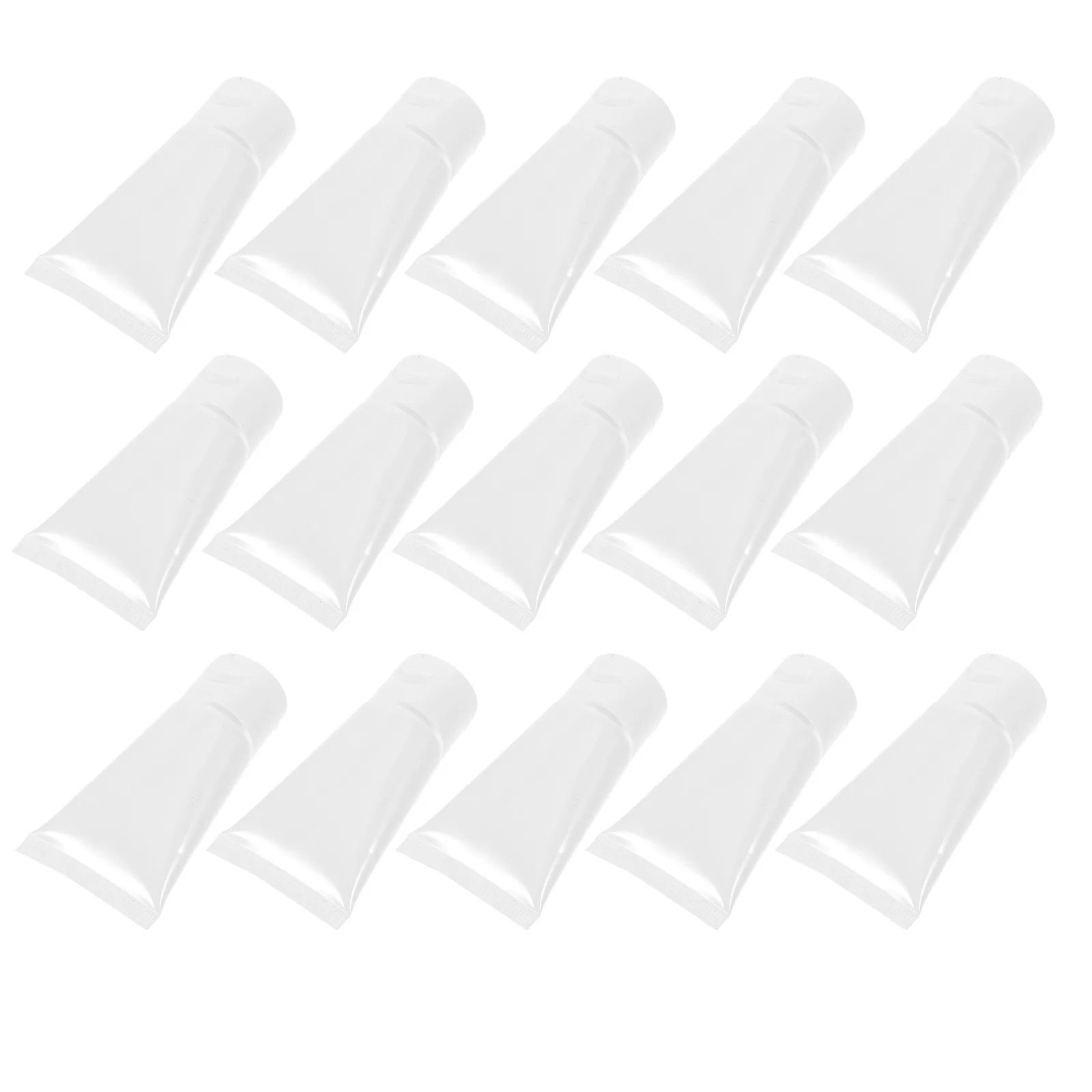 20 pezzi tubi da spremere bottiglie da viaggio riutilizzabili portatili per lozione trucco cura della pelle shampoo set di dispenser a prova di perdite