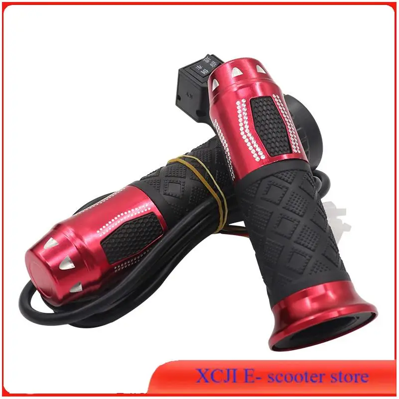 12 فولت-72 فولت العالمي ثلاث سرعات المقود القبضات خنق بدوره مقبض قبضة ل Citycoco سكوتر كهربائي جودة عالية