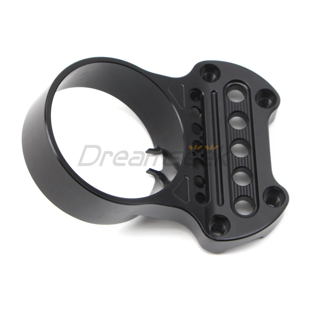 Speedometer Bracket Relocation Mount Indicator Clamp for Harley Sportster 883 1200 XL883N XL883R Dyna Fat Bob Instrument Mount