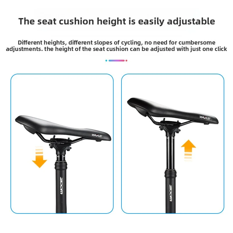 BOLANY Bike Suspension Seatpost  MTB Suspension Seat Tube  Shock Absorber Seat Post Bike Parts