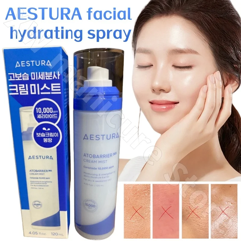 AESTURA Facial Moisturizing Spray Can Hydrate, Moisturize, Soothe, Repair and Improve Dry and Sensitive Skin 120ml