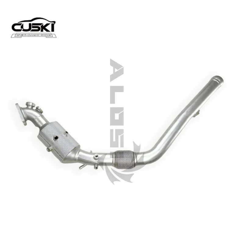 High performance exhaust components suitable for 2020-2024 Jeep CHEROKEE 2.0T stainless steel exhaust lower pipe tuning
