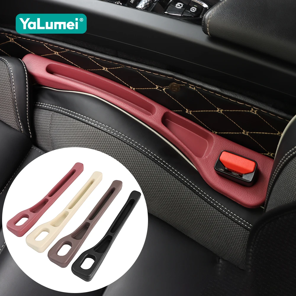 For Volkswagen VW GOLF 4 5 6 7 8 MK4 MK5 MK6 MK7 MK8 POLO 6R 6C 9N Tiguan Passat B5 B6 B7 B8 Car Seat Leak Proof Strip Organizer