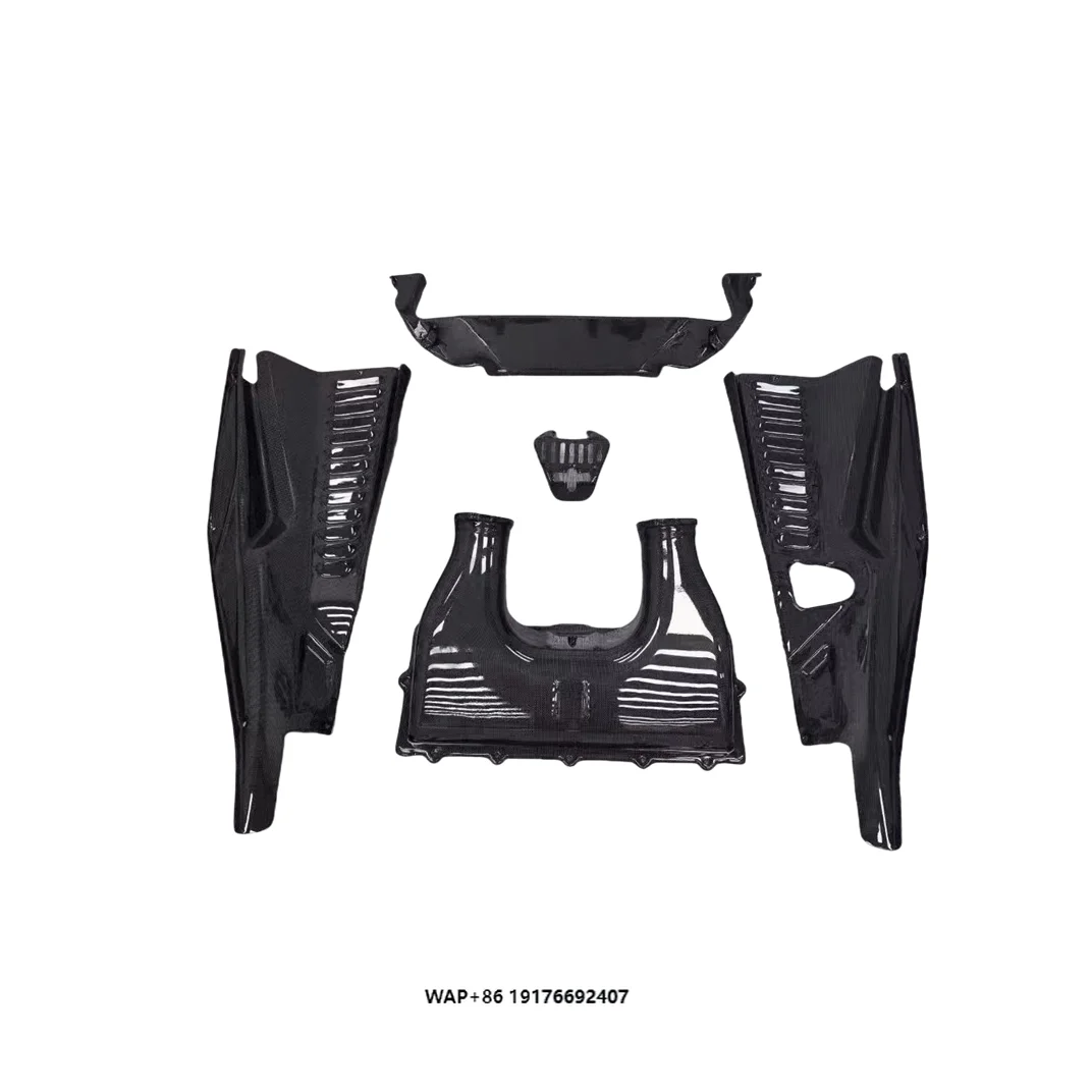 For 458 Speciale Carbon Engine Cover Bay Body Kit Style Carbon Fiber Parts Interior Parts forFerrari 458 Spyder Coupe