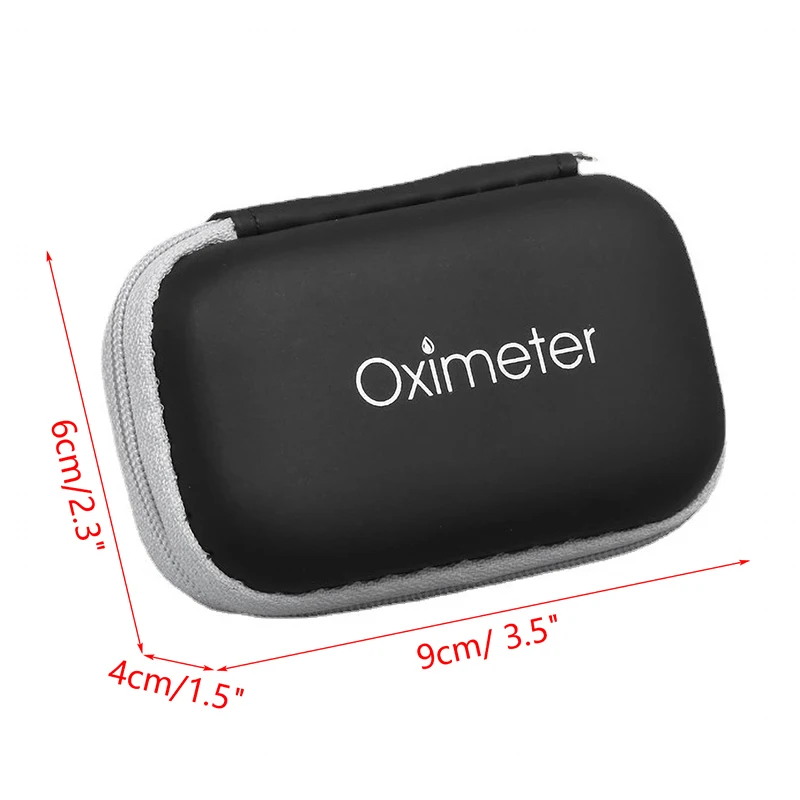 EVA Neutral Oximeter Zipper Storage Bag Oximeter Storage Box Oximeter Cover Kit Bag Protection Bag Tool Bag