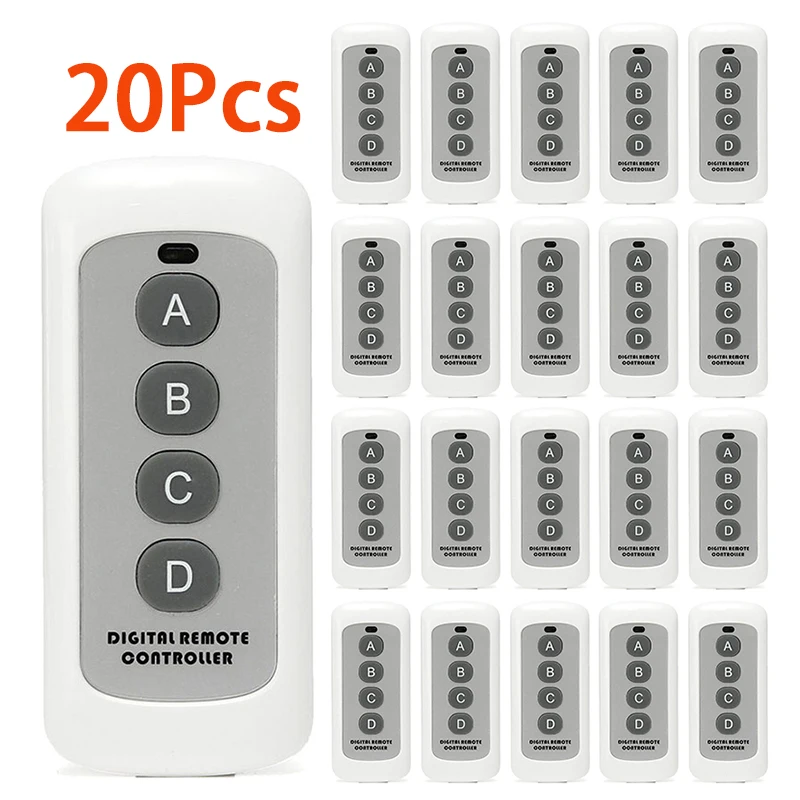 20Pcs Copy Remote Controller Clone Remotes Auto Remote Control For Gadgets Car Garage door