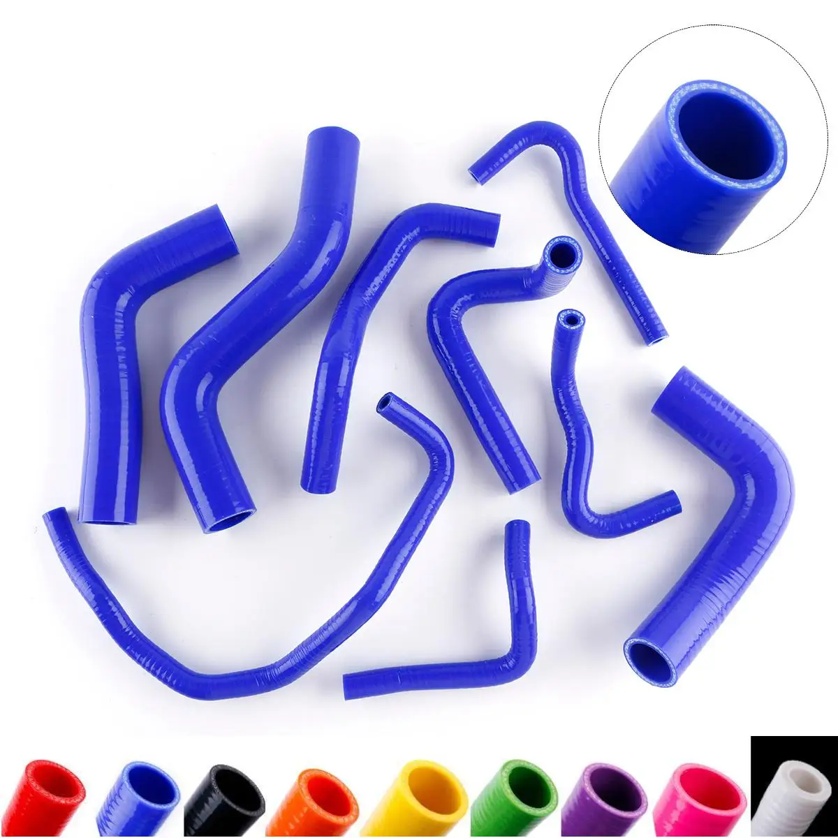 

Fits 1989-1997 Mazda MX5 MX-5 Miata B6ZE MK1 1.6L Silicone Coolant Radiator Hose Tube Kit 1990 1991 1992 1993 1994 1995 1996