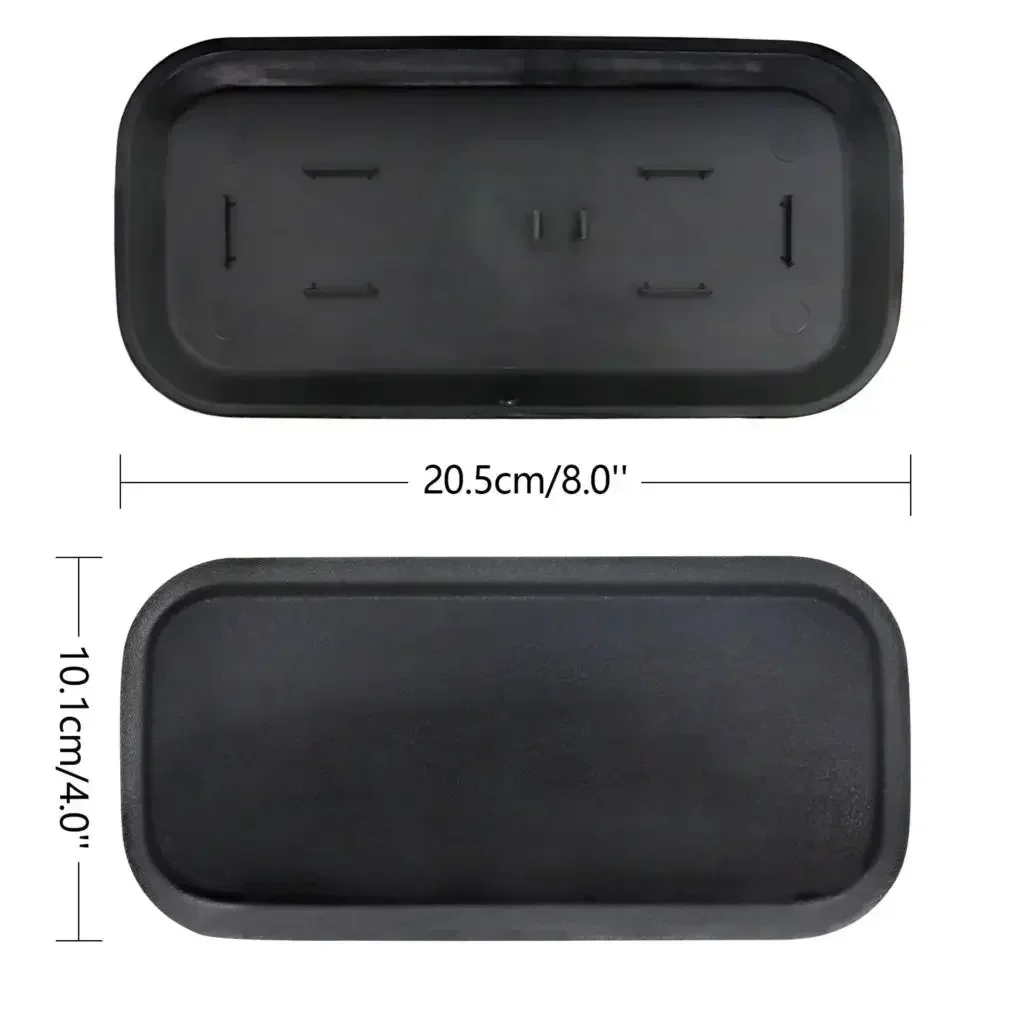 Car Seat Base Cap Black For VW T5 T5.1 T6 T6.1 Kombi Transporter 2003 Onwards ABS Plastic Seat Base Cover Interior Part Set of 4