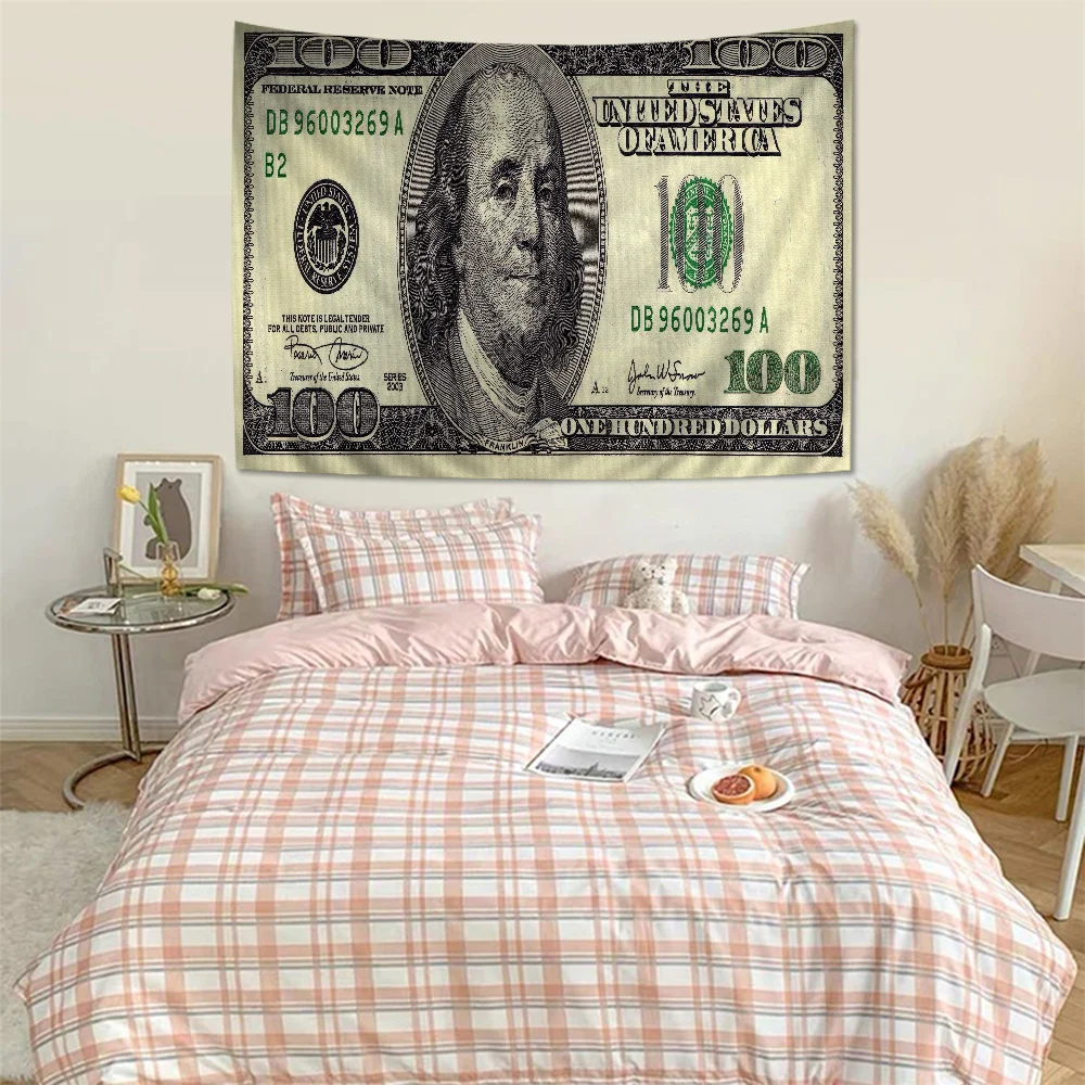 D-Dollar L-Luxury Printed Large Wall Tapestry Cheap Hippie Wall Hanging Bohemian Wall Tapestries Mandala Home Decor