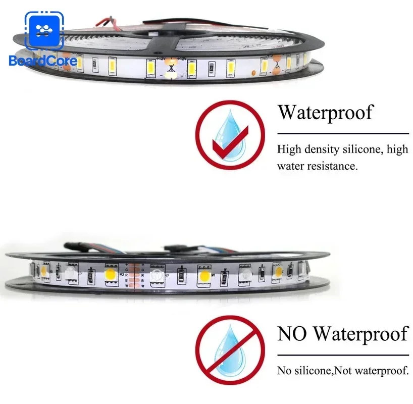 DC 5V SMD 5050 LED Light Strip 5m LED Light Strip TV Backlight Lighting Flexible Ribbon Lamp for Room Decoration Non-waterproof
