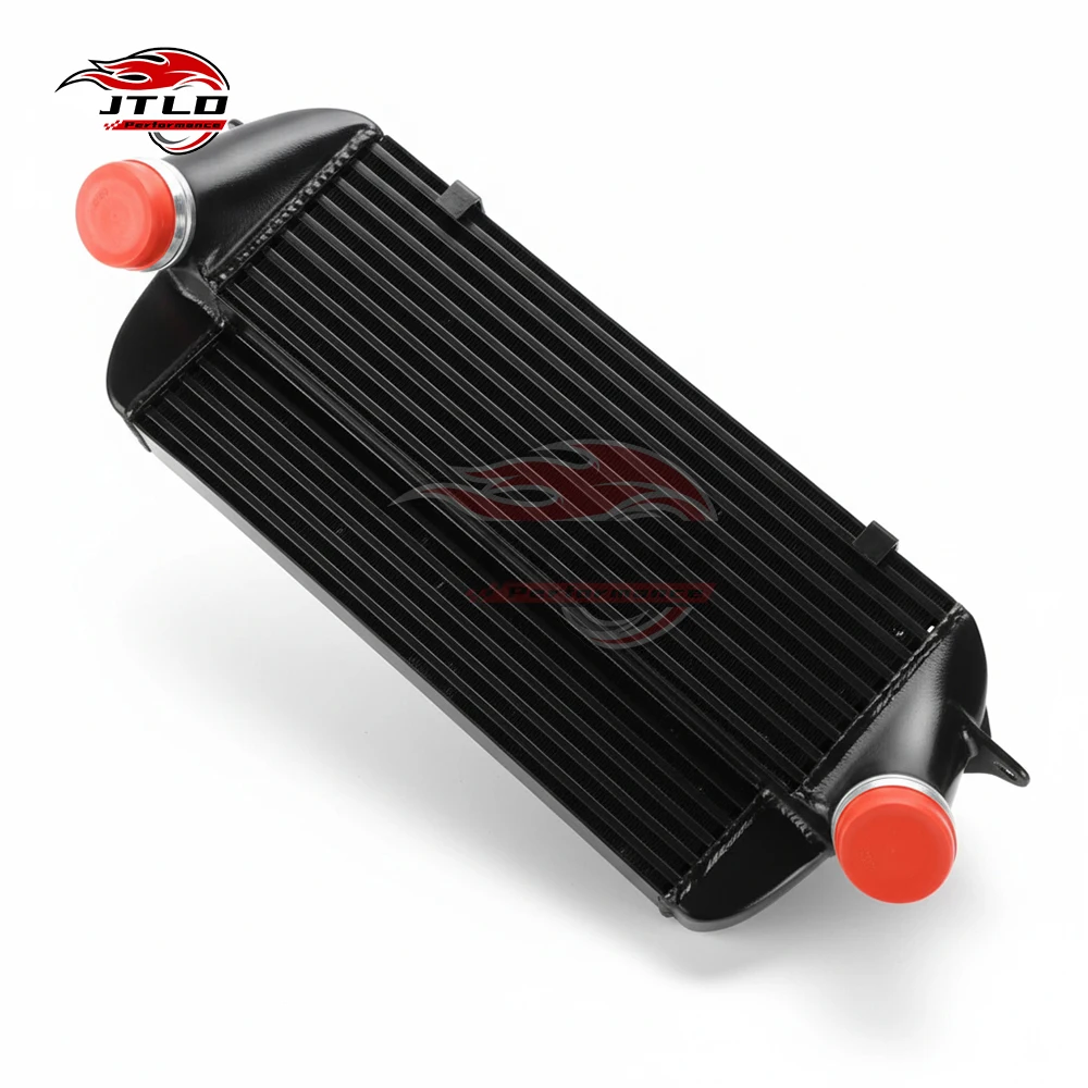 High Flow JT-PC18 Competition FMIC Kit For BMW N20 520i 528i F10 F11 F07, Increased Volume Cast Aluminum End Tanks TIG Welded