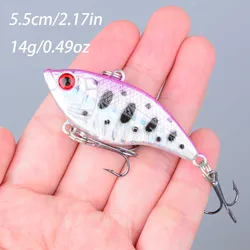Señuelo wobbler con vibración anzuelos para pesca de arrastre