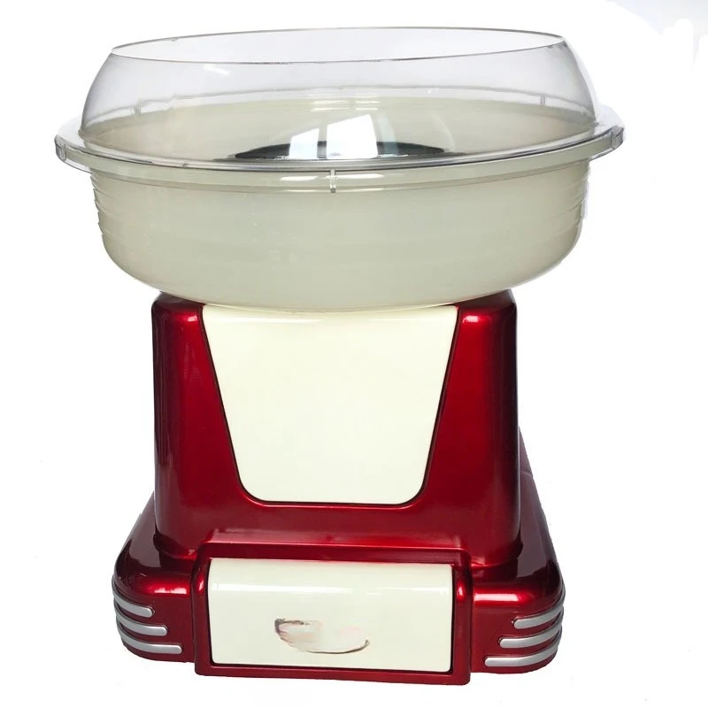 Retro Marshmallow Machine with Base, Household Children's Electric Automatic Hard Candy