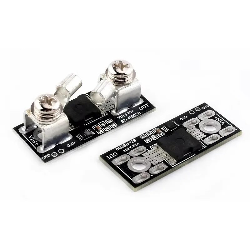 Batterij opladen anti-reverse board ideale diode 9v-80V 50A gemeenschappelijke grond