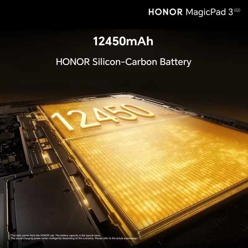 Global Version HONOR MagicPad 3 Tablet 16GB+512GB Snapdragon 8 Gen 3 13.3'' LCD 165Hz HONOR Eye Comfort Display 12450mAh Battery - 4
