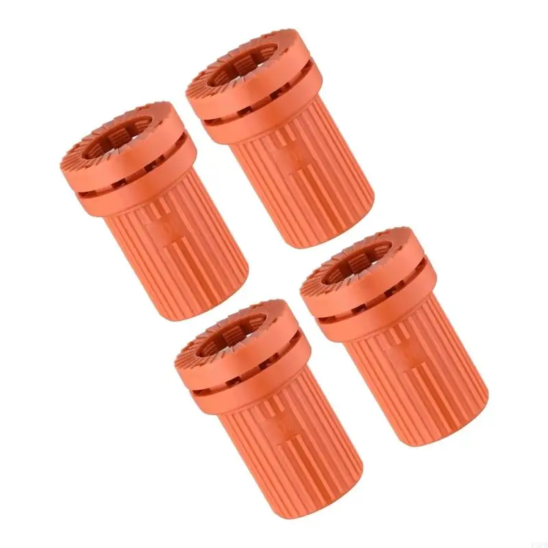 

P9FB 4Pcs Faucet Fixed Base Holder Wash Basin Fixation Foot Nut Tap Fastener