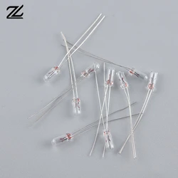 10pcs Mini 3/4/5mm 3/6/12/24V Lamp Light Bulb Edison Incandescent Filament Rice Miniature Lamp Bulb Indicator Incandescent Lamp