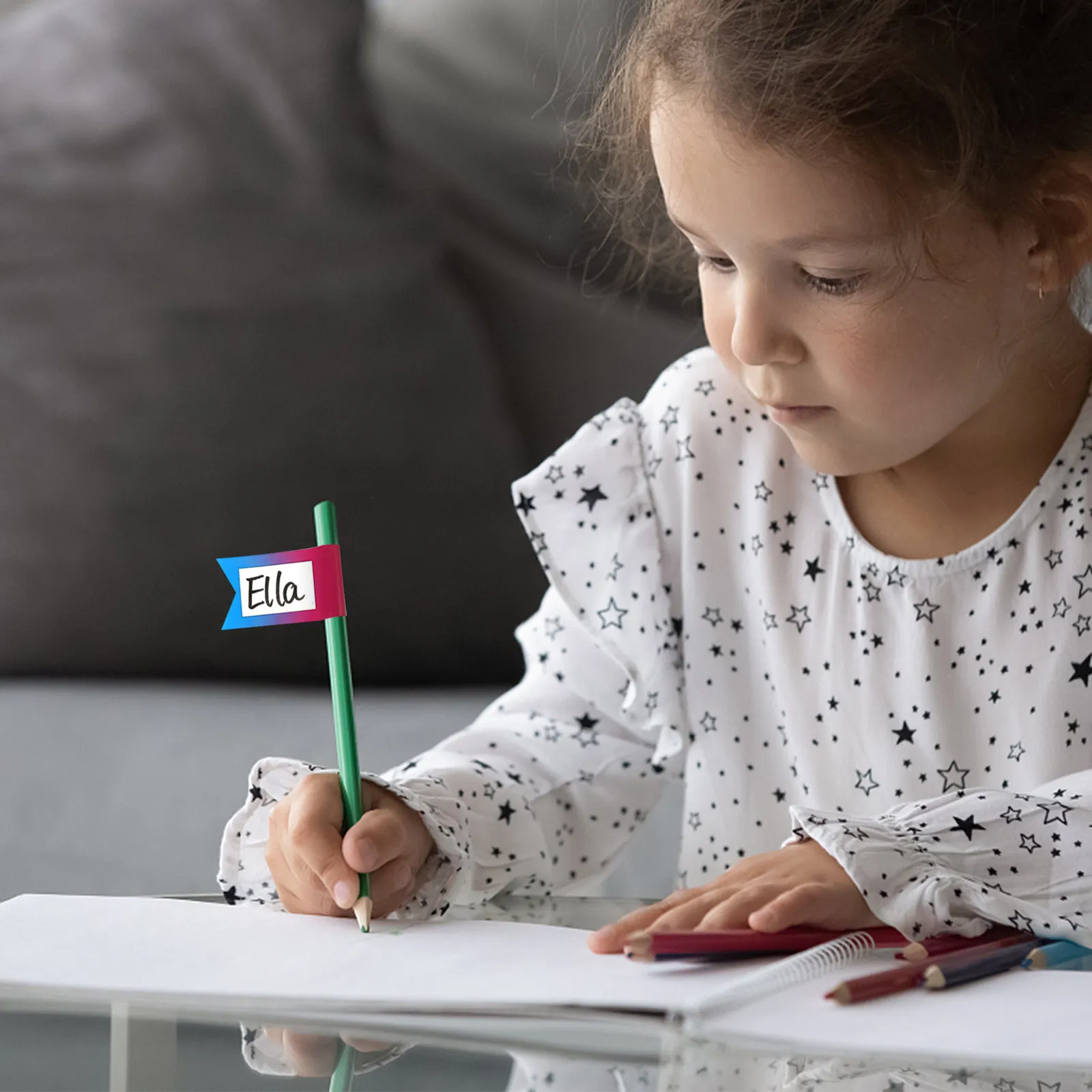 

Набор компактных многофункциональных этикеток-наклеек для классификации, самоклеящиеся, с возможностью записи, для организации канцелярских принадлежностей, для студентов, офиса, дома