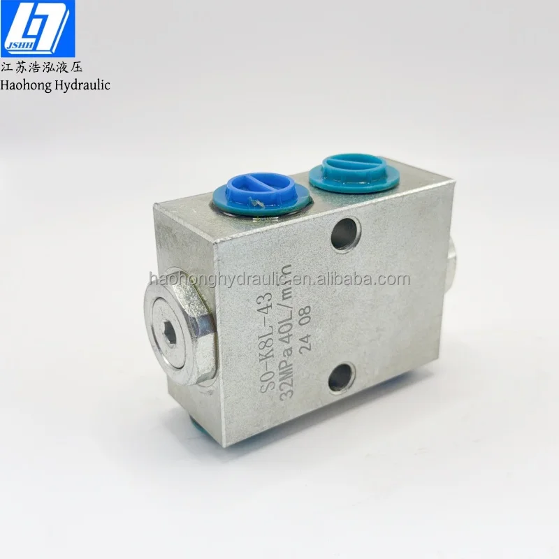 SO-K8L-43 G3/8 Hydraulic  Double Pilot Operated Check Valve
