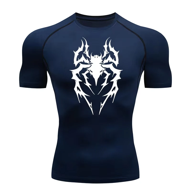 Men's Workouts and Running Fitness Breathable Quick-drying Compression Suitable Gym Moisture-Wicking Base Layer