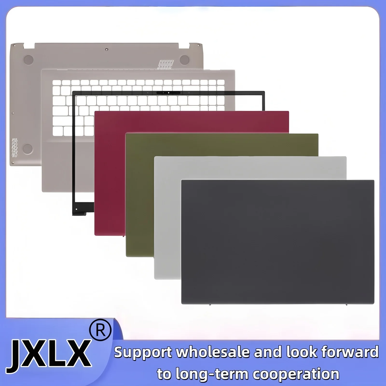 JXLX® New for ASUS X531F S531F K531 S5500F Laptop LCD Back Cover Top Case/Front Bezel Cover/Palmrest Cover/Bottom Base Cover