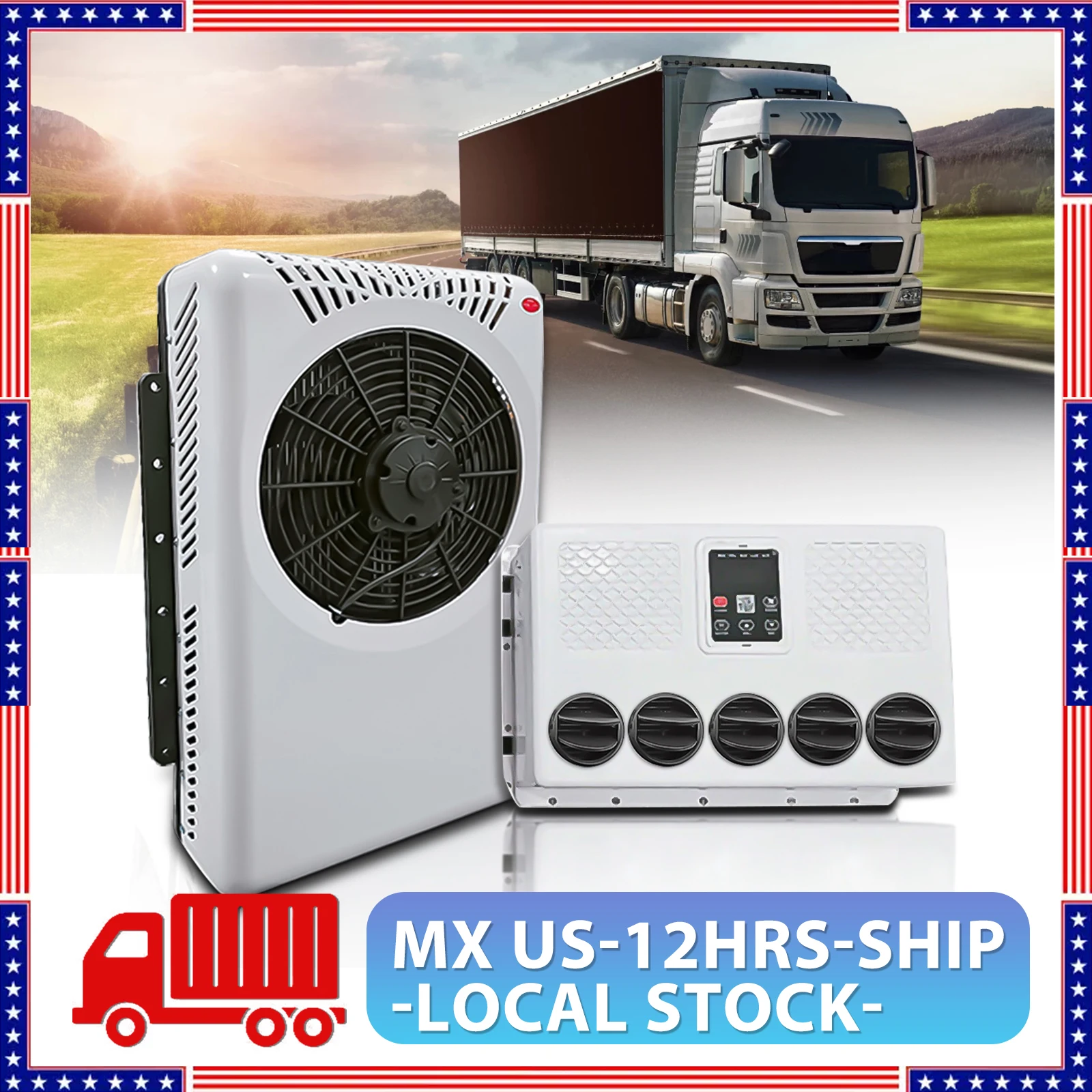 

Aspligo Air Conditioner 12V/24V New Energy Car Split Air Conditioning Shipping Parking Air Conditioner For Truck Camper RV Boat
