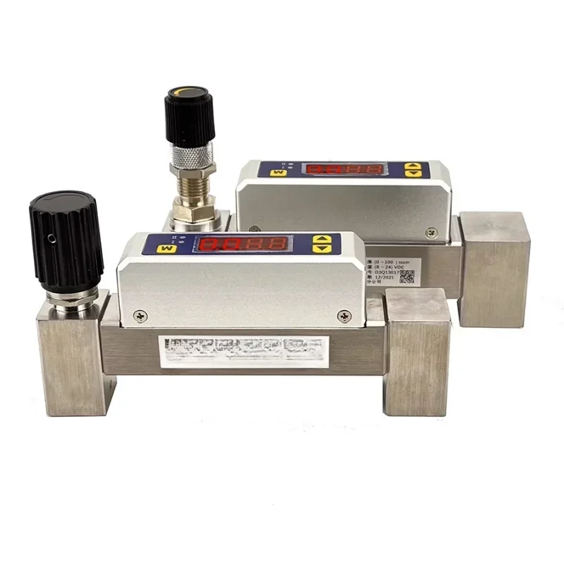 

Digital Display High Precision Gas Mass Flow Controller Flowmeter Nitrogen Oxygen Air Argon Carbon Dioxide