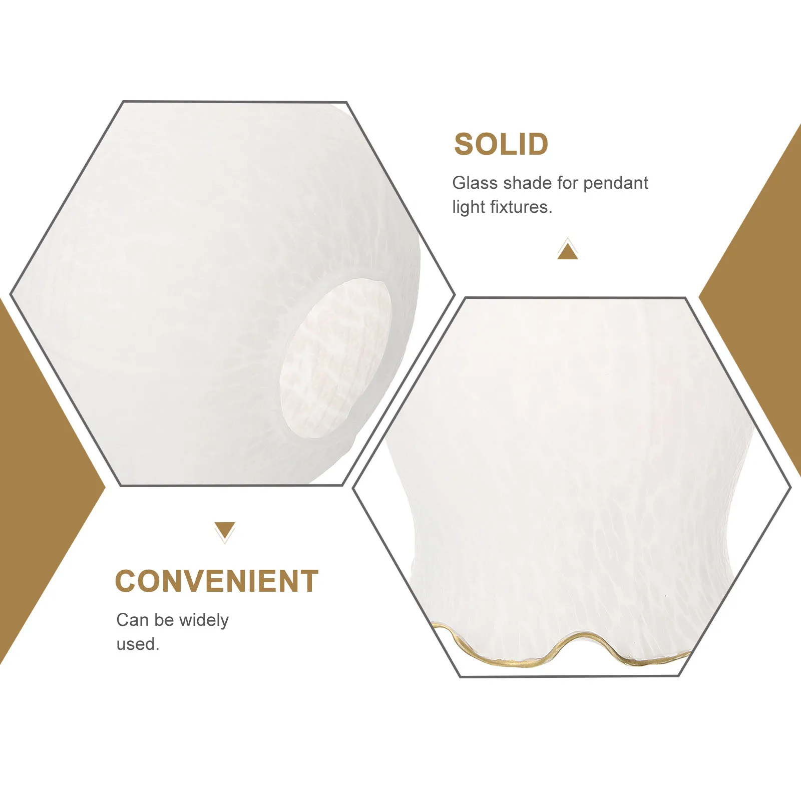 

Elegant Glass Lampshade Pendant Wall Lights Easy Maintenance Unique Design Artistic Atmosphere Decor Glass Lamp Shade