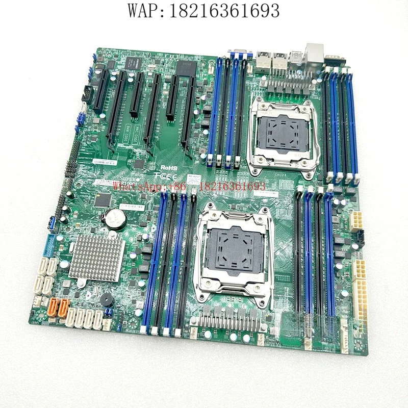 2026GOOD Motherboard C612 Chipset Supports M.2 V3 V4 X10DRi Dual X99 Server Accessories