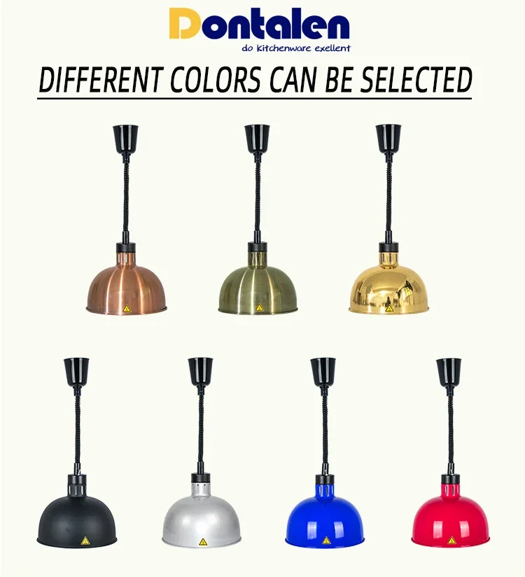 Commercial Catering Equipment Standing Heat Preservation Lamp Ceiling Lamp Table lamp