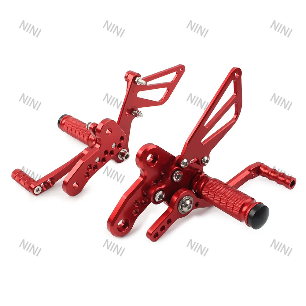 

Red Motorbike For Suzuki GSXR1300 1999-2013 Motorcycle Accessories CNC Rearsets Footpegs Rear Set Pedal