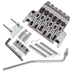 Precision-Engineered Ibanez-Compatible Double Locking Tremolo Kit 91.2x70mm Guitar Bridge Replacement Set Guitar Accessories