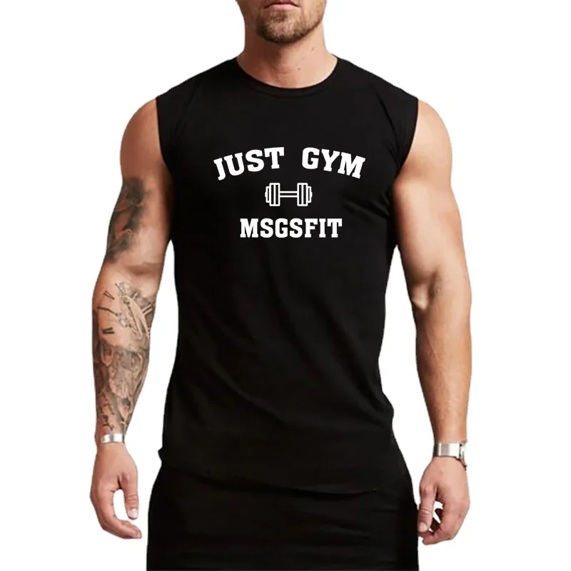 

Men's Morning Running Vest Summer Sleeveless Camisole Training Breathable Cool